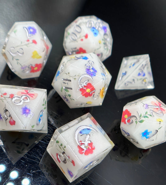 "Druidcraft" 7pc Dice Set