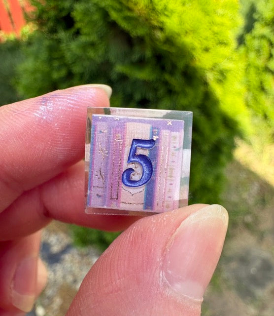 "Twilight Tomes" Dice Set