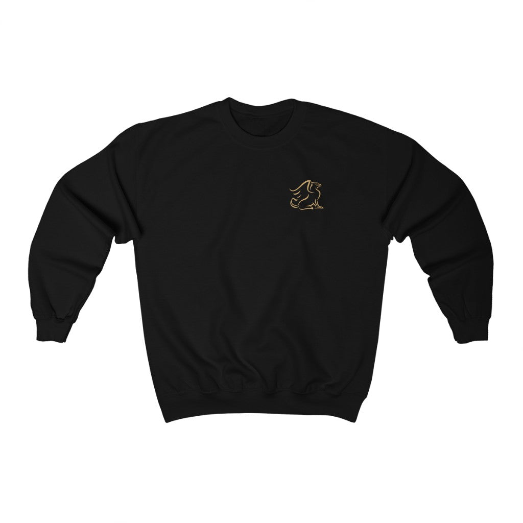 Gold Logo Unisex Crewneck Sweatshirt