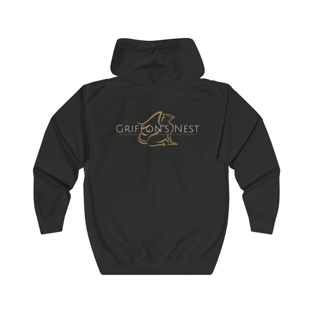 Griffon's Nest Logo Zip Hoodie (Unisex)