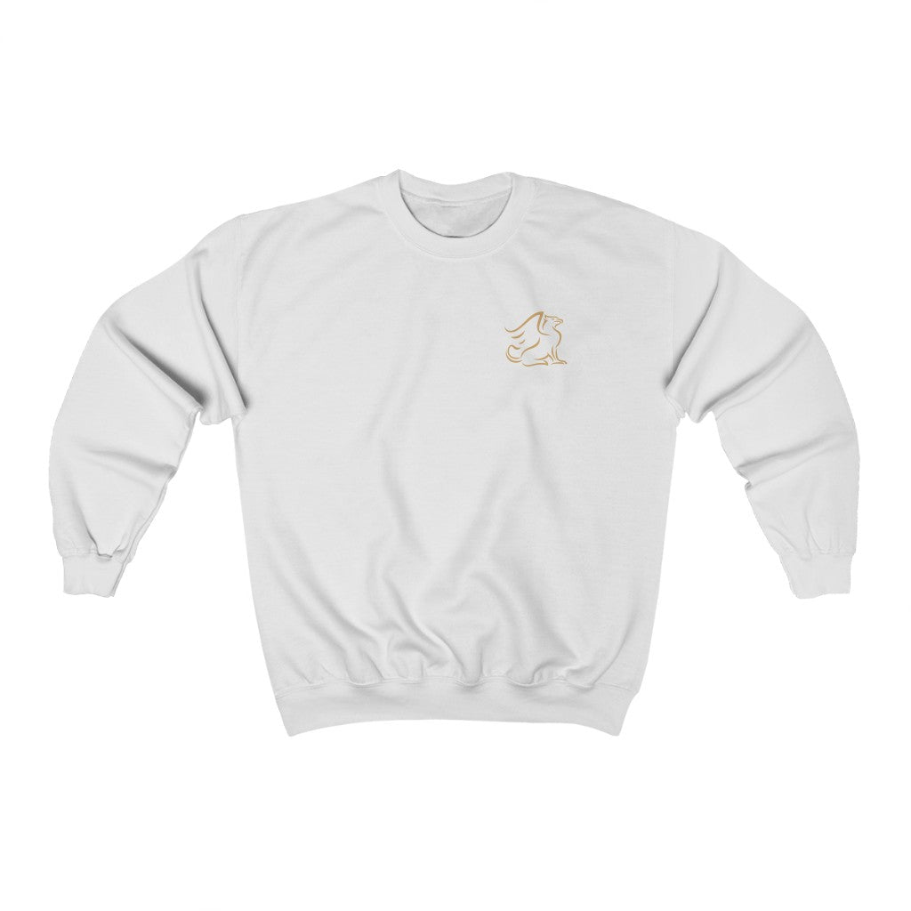 Gold Logo Unisex Crewneck Sweatshirt