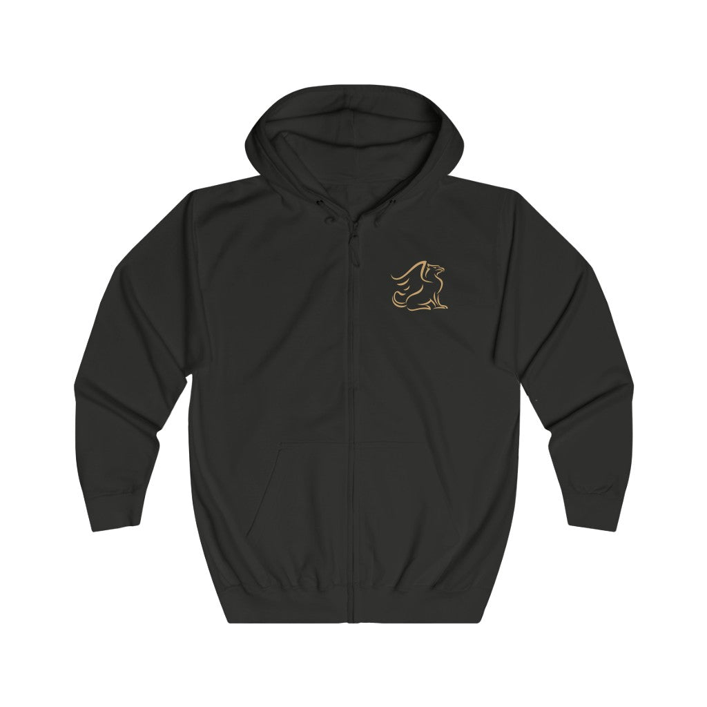 Griffon's Nest Logo Zip Hoodie (Unisex)