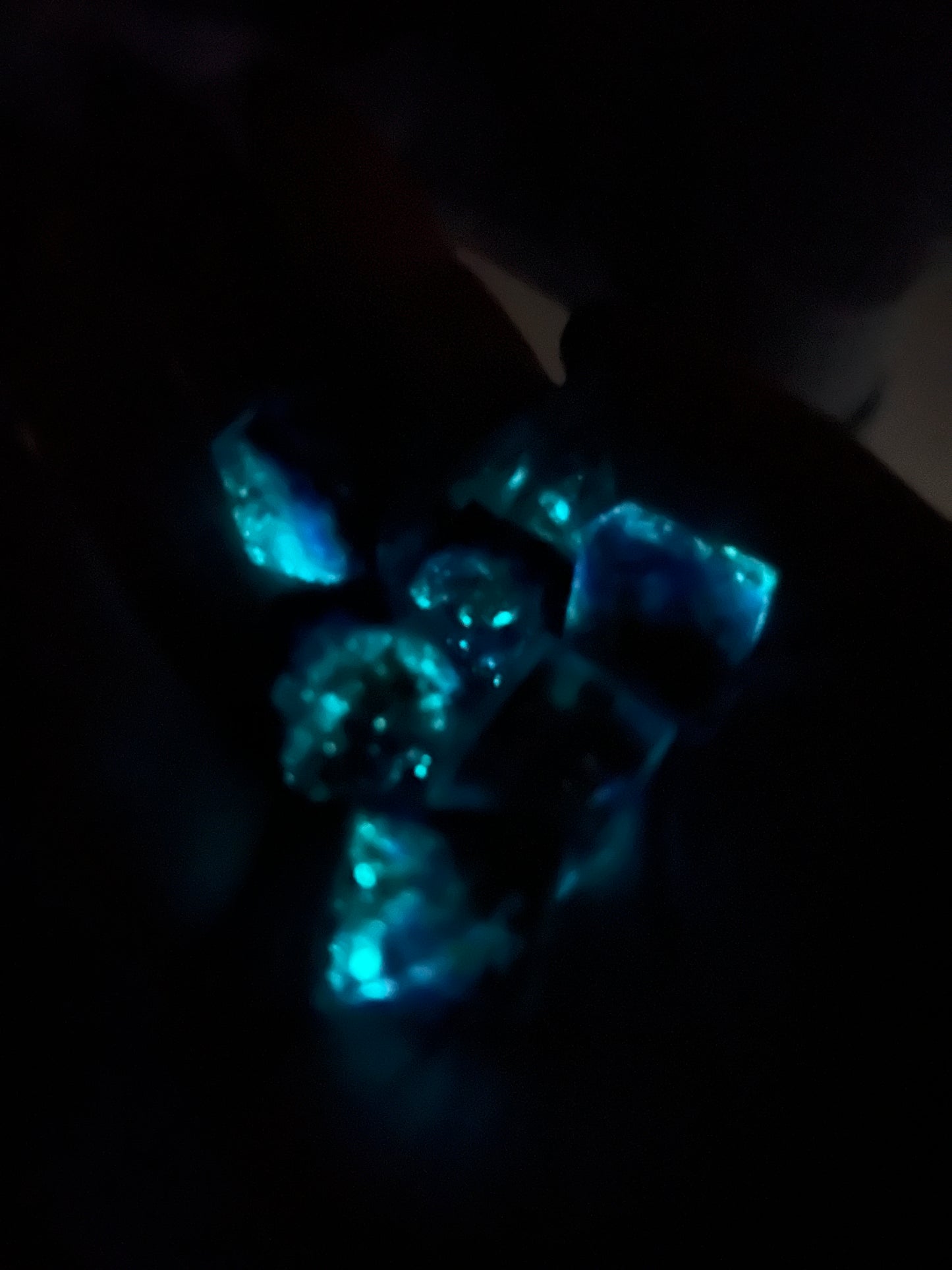 "Nebula's Glow" 7pc Dice Set