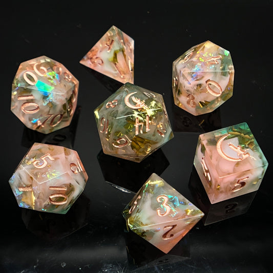 "Briar Rose" Dice Set