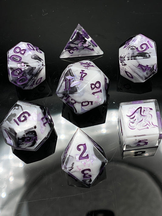 "Wither & Bloom" 7pc Dice Set