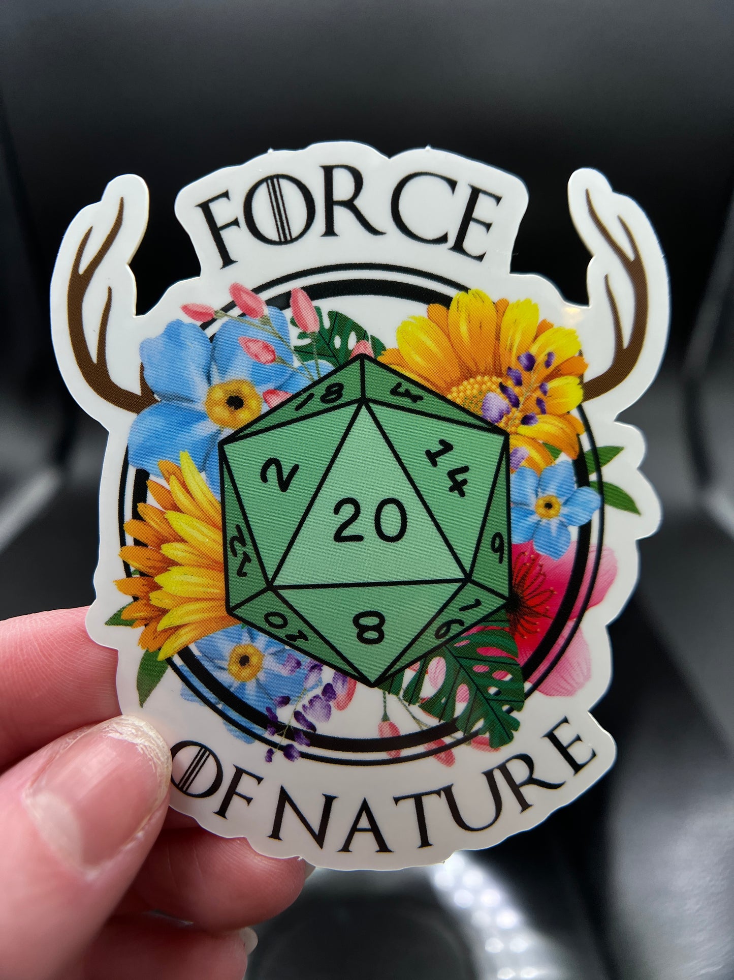 Force of Nature Sticker