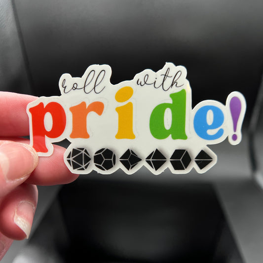 Roll with Pride! Sticker