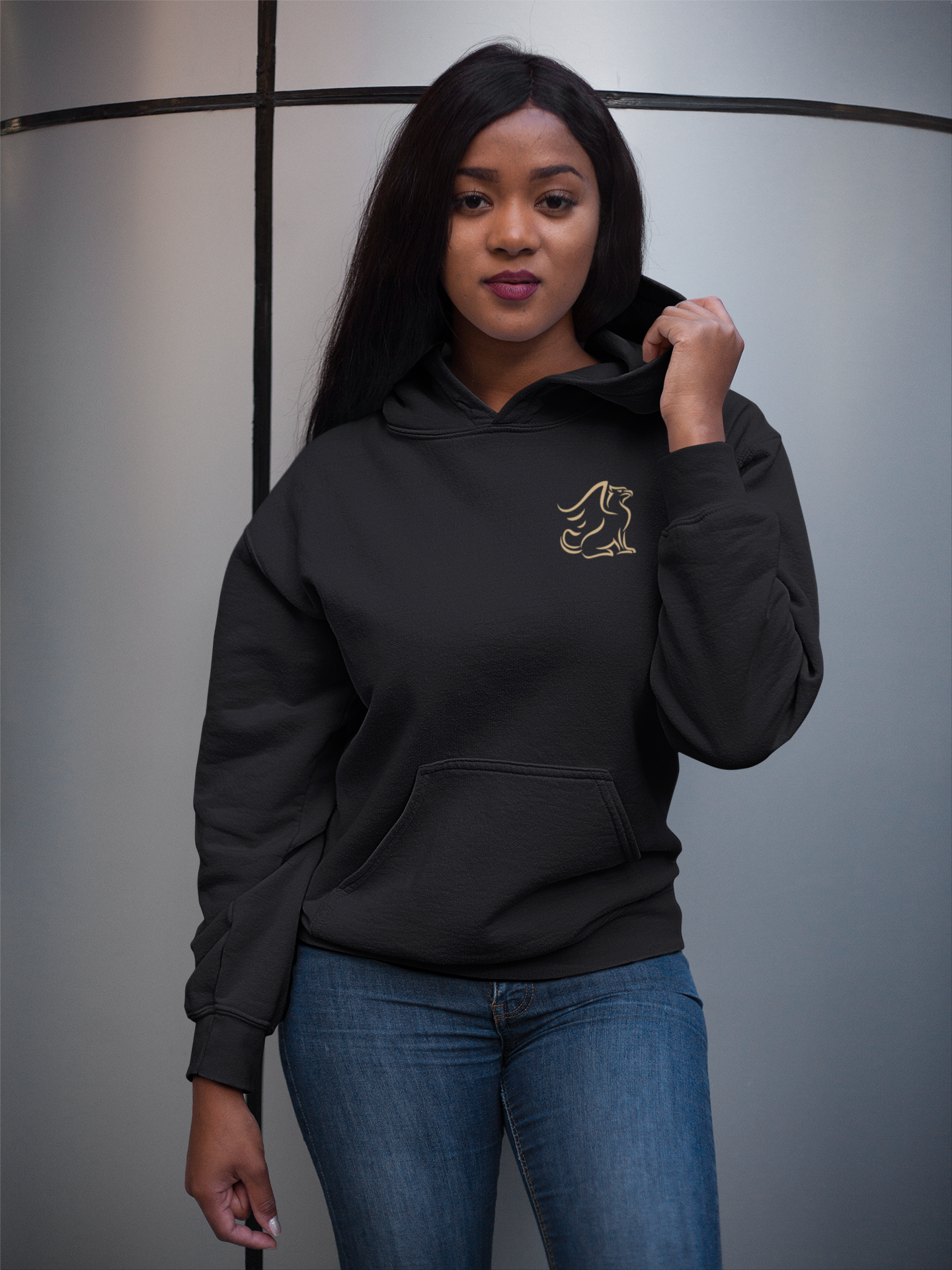 Griffon's Nest Logo Zip Hoodie (Unisex)