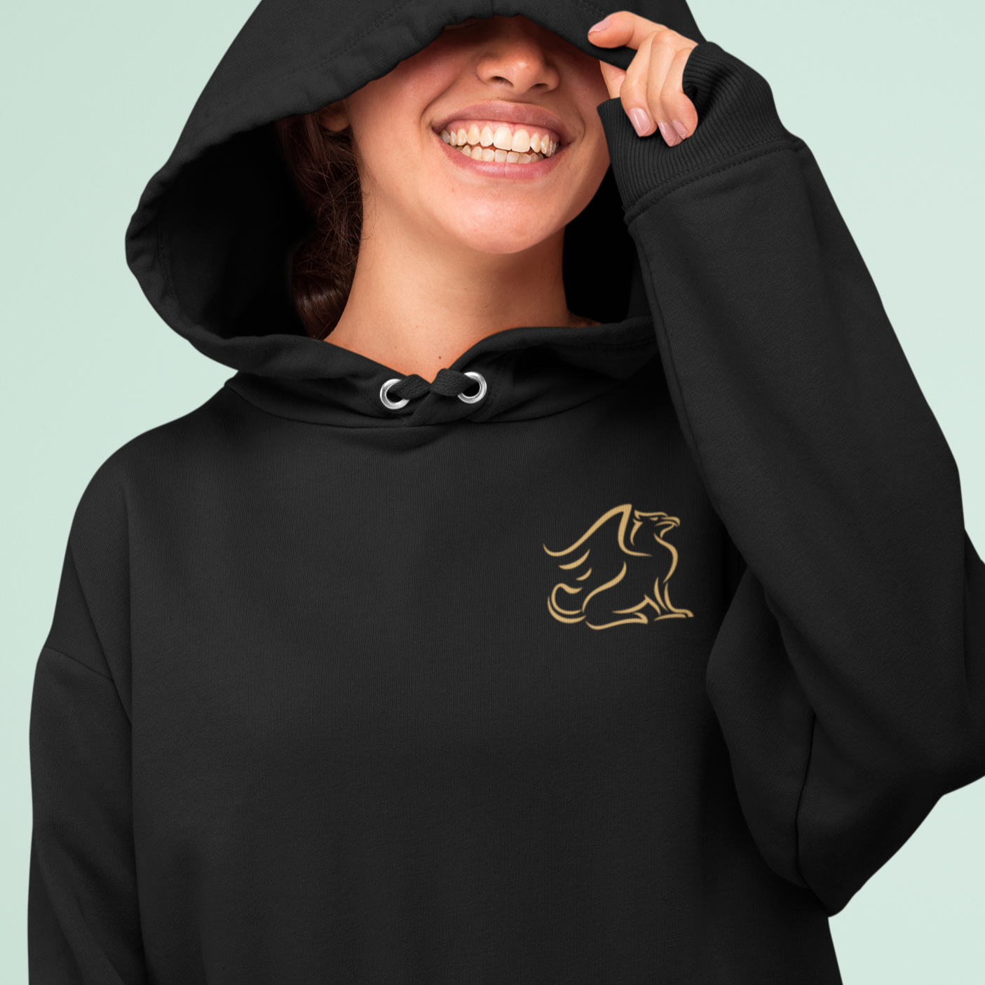 Griffon's Nest Logo Zip Hoodie (Unisex)